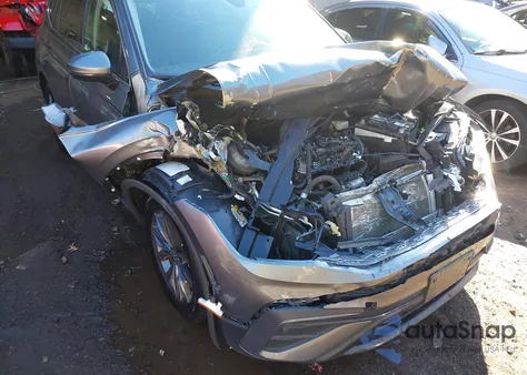 2022 Volkswagen Tiguan 2.0T Se from USA, damaged, VIN 3VV3B7AXXNM026557